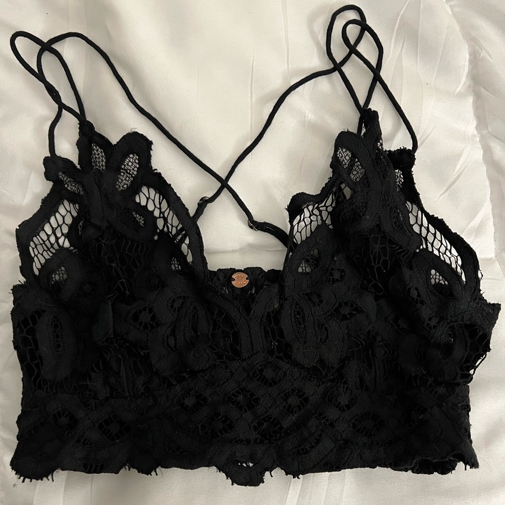 Free People crochet bralette